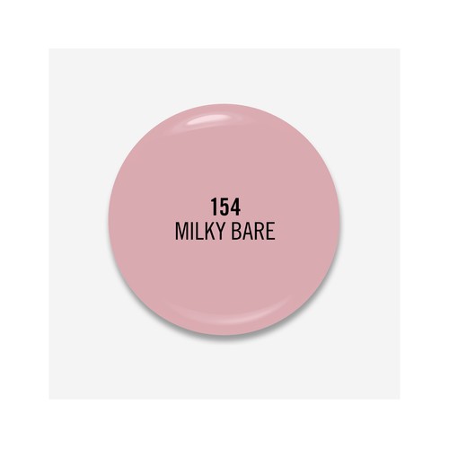 RIMMEL Kind & free tono 154 Milky bare Laca de uñas a base de plantas.