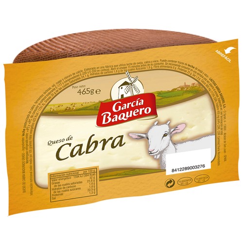GARCÍA BAQUERO Queso de cabra mini GARCÍA BAQUERO 465 g.