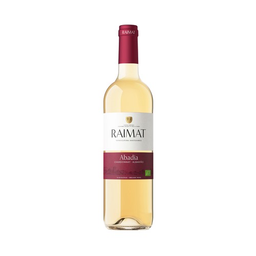 RAIMAT ABADIA Vino blanc con D.O. Costers del Segre RAIMAT Abadia botella de 75 cl.