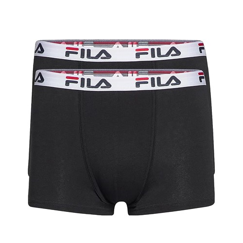Pack 2 boxer FILA, color negro, talla XXL
