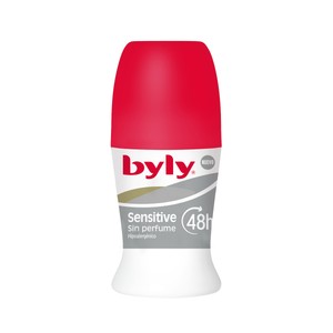 Imagen de BYLY Sensitive Desodorante roll-on hipoalergénico unisex sin perfume 50 ml.