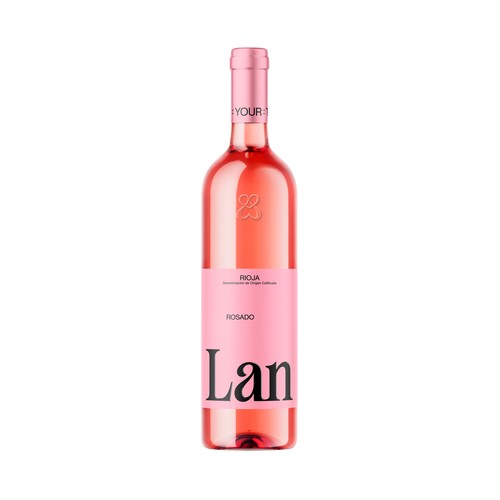 LAN Vino rosado con D.O. Ca. Rioja botella 75 cl.