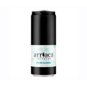 ARRIACA Cerveza ipa sin alcohol lata 33 cl.
