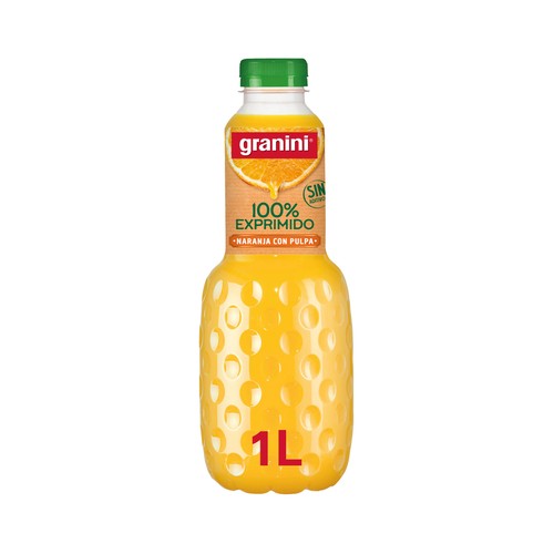GRANINI Zumo exprimido de naranja con pulpa 1 L.