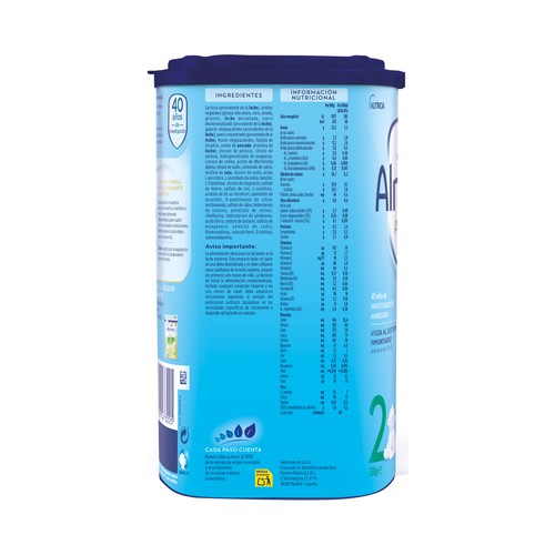 ALMIRÓN Advance 2 Leche (2) de continuación a partir de 6 meses 800 g.