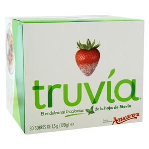 Imagen de TRUVÍA Edulcorante con stevia 80 sobres