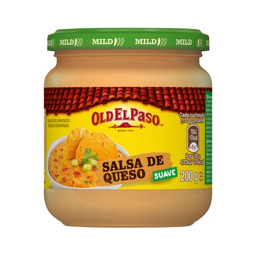 OLD EL PASO Salsa de queso suave OLD EL PASO 200 g.