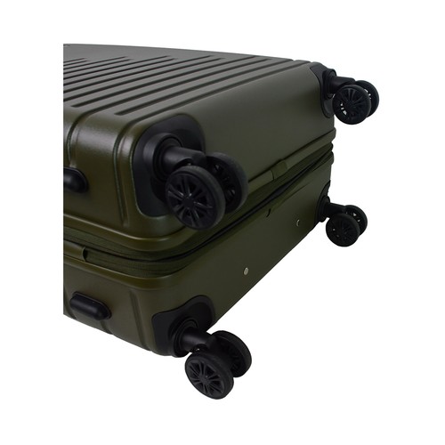 Maleta mediana tipo trolley  4 ruedas set 3pcs khaki 65cm. AIRPORT