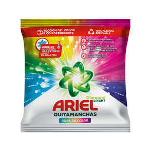 Imagen de ARIEL Diamond bright Quitamanchas para ropa de color, apto incluso en agua fría 150 g.