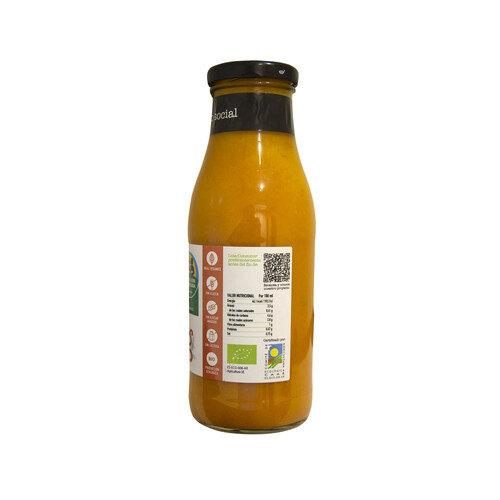 ALCAMPO CULTIVAMOS LO BUENO ECOLÓGICO  Crema de zanahoria ecológica  500 ml.