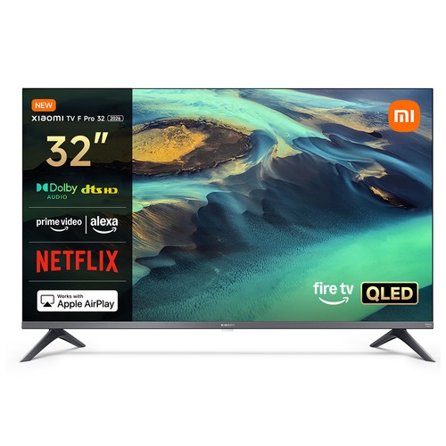 Televisión QLED 81,2cm (32") XIAOMI ELA6764EU, Smart TV, HD, Fire TV, Dolby Audio, 60Hz, 2 HDMI..