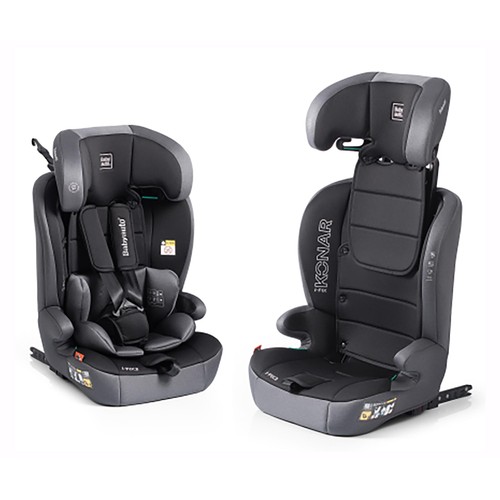 Silla de auto BABYAUTO Konar, i-Size 76-150 cm, isofix, color negro 