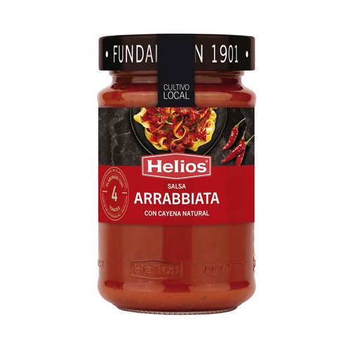 HELIOS Salsa arrabiata 380 g.