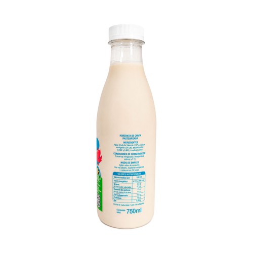 ALCAMPO CULTIVAMOS LO BUENO Horchata fresca de chufa con D.O. Chufa de Valencia 750 ml.