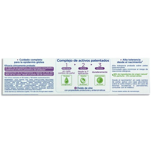 MUSTELA Crema bálsamo, previene, alivia y repara irritaciones y rojeces MUSTELA 50 ml.