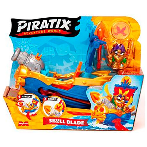 PIRATIX - PIRATE SHIP - SKULL BLADE.MAGICBOX