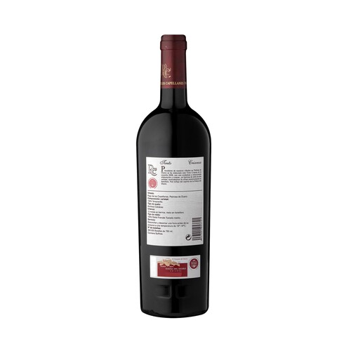 PAGO CAPELLANES  Vino tinto crianza con D.O. Ribera del Duero PAGO CAPELLANES botella de 75 cl.