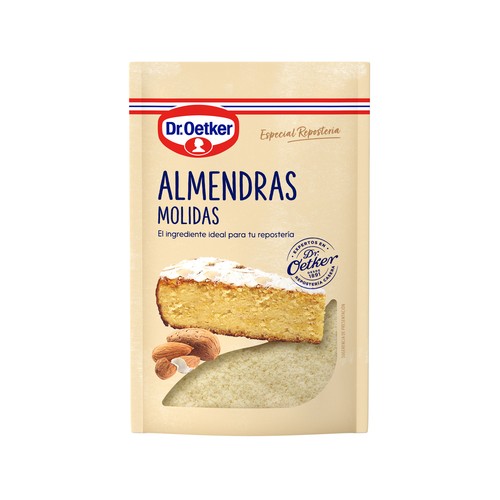 DR. OETKER Almendras molidas, especial repostería DR. OETKER 125 g.