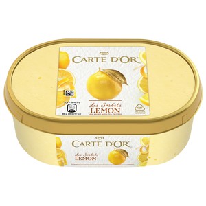 Carte D"or Tarrina de Sorbete de Limón 1 L. 1000 ML