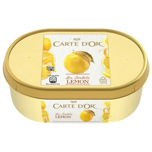 CARTE D"OR Tarrina de sorbete de limón 1 l.