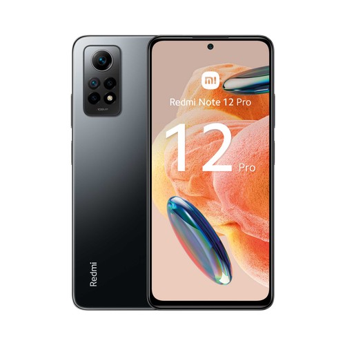 XIAOMI Redmi Note 12 Pro graphite gray, 256GB + 8GB Ram, pantalla 16,9cm (6,67").