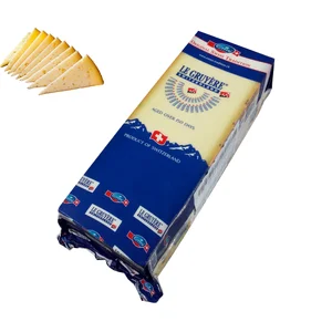 TGT Queso gryere (leche cruda) con Denominación de Origen Protegida (DOP). - Tapeo 3 a 5 mm