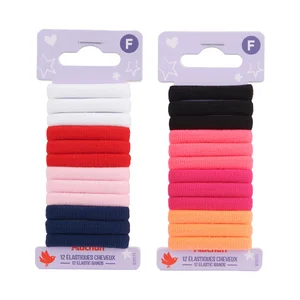 COSMIA Gomas elásticas de divertidos colores 12 uds.