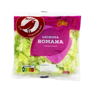 AUCHAN Lechuga Romana 200 g Producto Alcampo