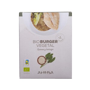 Imagen de AHIMSA Burger de avena,quinoa y verduras ecológica AHIMSA 150 g.