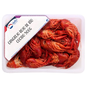 Imagen de DELFÍN Cangrejo rojo de río cocido DELFÍN 500 g.
