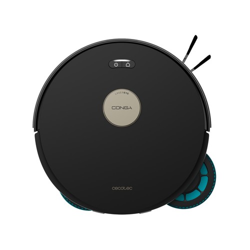 CECOTEC Conga Q300, Map Genesis, Wifi, Navegación Laser, autonomía hasta 4 horas, 25 KPa