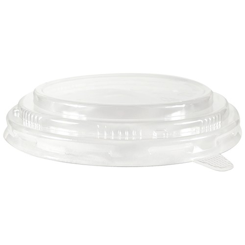 Pack de 5 envases de cartón kraft con tapa, 1,1 litros, VAJILLA DESECHABLE.