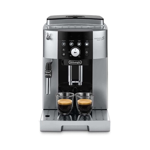 Cafetera espresso superautomática DELONGHI Magnifica S Smart ECAM 250.23.SB, presión 15bar, molinillo, café en grano o molido, sistema Cappuccino, 1450W.