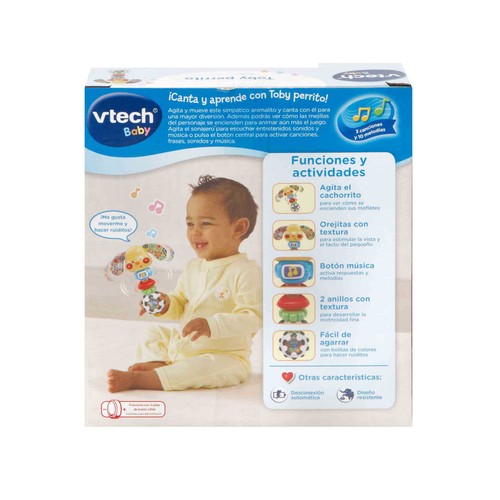 VTECH Baby, Toby Perrito Juguete interactivo +0 Meses