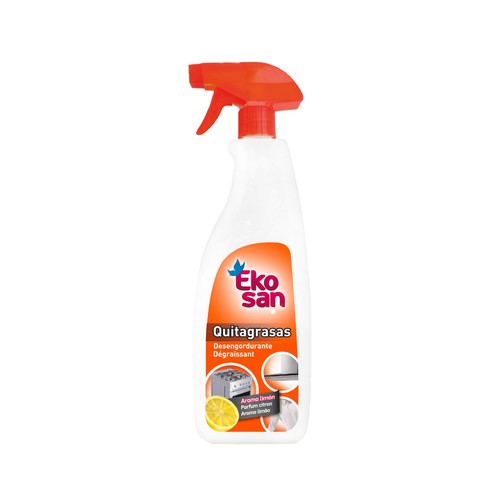 Limpiador quitagrasas multiusos EKOSAN 750 ml.