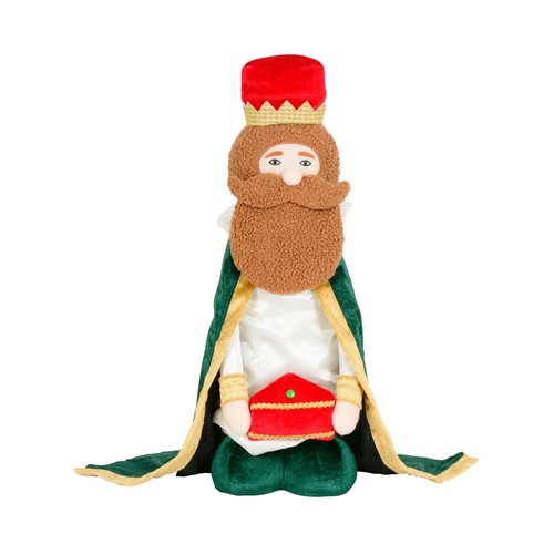 Figura Rey Mago Extensible 64cm decoración de Navidad modelos surtidos, TARBESEO