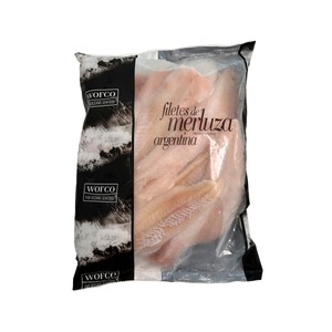 Filete de merluza argentina 1 kg.