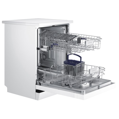 Lavavajillas SAMSUNG DW60M6040FW/EC BLANCO, capacidad: 13 servicios, clasificación energética: E, H: 84,5cm, A: 59,8cm, F: 60cm.