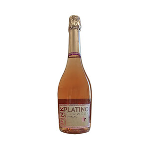 Imagen de PLATINO Vino Moscato espumoso rosado botella 75 cl.