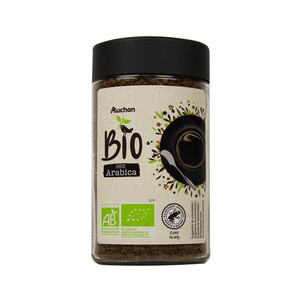 ALCAMPO ECOLÓGICO Café soluble ecológico 100 arábica ALCAMPO ECOLÓGICO 100 g.