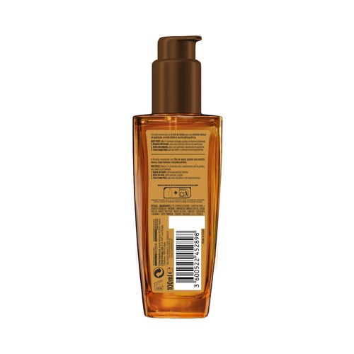 ELVIVE Tratamiento hidrantante y nutritivo para cabellos muy secos ELVIVE Aceite extraordinario 100 ml.