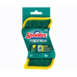 Spontex Estropajo Flex & Wash 2 Uds.