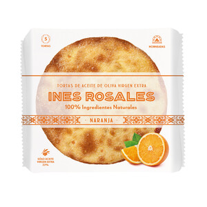 Imagen de INÉS ROSALES Tortas de aceite con naranja 150 g 