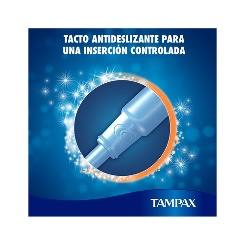 TAMPAX Tampones super plus con aplicador TAMPAX Pearl 24 uds