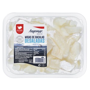 Imagen de ANGOMAR Bacalao desalado desmigado ANGOMAR 250 gr.
