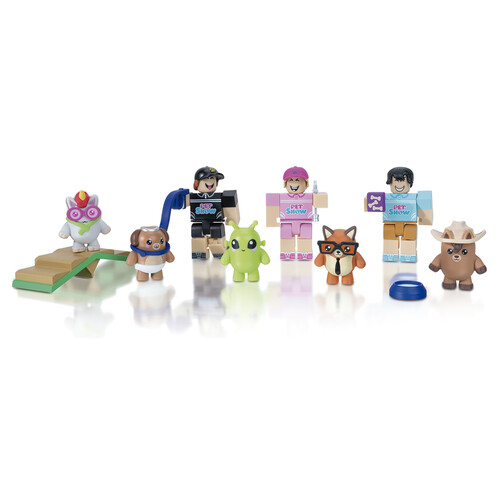 Set de figuras, mascostas y accesorios, ROBLOX Pet Show
