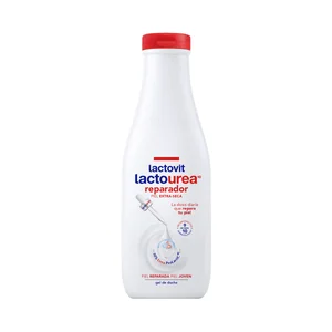 LACTOVIT Lactourea Gel de baño o ducha reparador, para pieles secas y extra secas 550 ml.