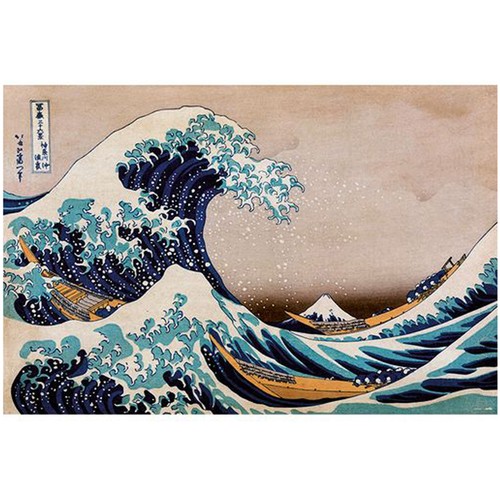 Póster The Great Wave off Kanagawa 91,5x61cm, GRUPO ERIK.