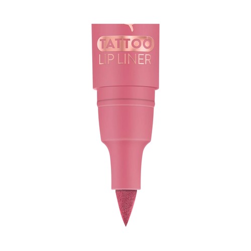 ESSENCE Line n´satin tono 01 Everyone´s nude-pink rosa apagado Delineador labios líquido.
