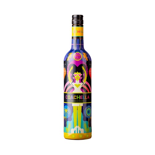 COACHELLA Vino Verdejo frizzante con bajo contenido en alcohol botella 75 cl.
